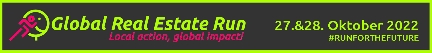 Jetzt teilnehmen am 4. Global Real Estate Run Ende Oktober 2022!