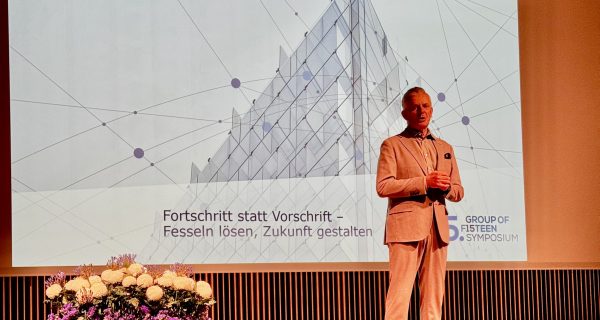 DOMBLICK-Rückblick Symposium Group of 15 Ausgabe 25 in 2026 Bild Mathias Rinka_IMG_6630 VÖD 04022026